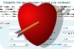 Online Dating - Arrow through the heart